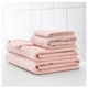 Банное полотенце IKEA (ИКЕА) VÅGSJÖN 70x140см светло-розовое (803.536.39) - изображение 5