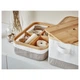 Коробка IKEA (ІКЕА) RABBLA 25х35х10см з відсіками (903.481.24) - зображення 9