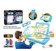 Магическая Проекционная 3D доска для рисования Magic Drawing Board YM 827 свет, на батарейках, в коробке - изображение 1