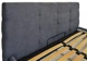 Кровать Manchester Comfort 120 х 200 см Мисти Dark Grey A1 С подъемным механизмом и нишей для белья Темно-серый - изображение 3