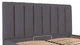Ліжко Двоспальне Sanam Standart 160 х 200 см Місті Dark Grey Темно-Сіре - зображення 5