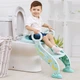 Детская накладка на унитаз с лесенкой Color Songni AB-B341 голубой - изображение 1