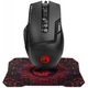 Мишка Marvo M355+G1 USB Black (M355+G1) - зображення 1