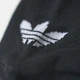Набор мужских носков коротких хлопковых Adidas Trefoil Liner S20274 43-46 3 пары Black/Black/White (4055012814950) - изображение 4