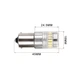 Светодиодные лампочки в габариты птф стопы поворотники Carlamp P21W 620 лм 9-18 В (2FT23-1156) - изображение 7