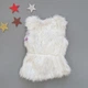 Меховая жилетка Hello Kitty Sanrio для девочки 98-104 см Белая 17270 - изображение 2