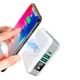 Портативный Повербанк Super Charger 6700 mAh Белый беспроводное зарядное устройство USB зарядка телефона сматрофона - изображение 5