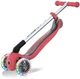 Самокат Globber Primo Foldable Lights колеса з підсвіткою до 50 кг 3+ 3 колеса Червоний (432-102-2) (4897070184886) - зображення 10