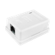 Розетка Logicpower (LP-112) 1-порт. RJ-45, кат.5e UTP - зображення 1