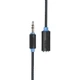 Кабель мультимедійний подовжувач Jack 3.5mm папа/Jack 3.5mm мама 1.5m Prolink (PB106-0150) - изображение 1