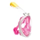 Маска для снорклинга, плавания, ныряния с дыханием через нос Silenta Easybreath Pink S / M (11004) - изображение 6