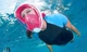 Маска для снорклинга, плавания, ныряния с дыханием через нос Silenta Easybreath Pink S / M (11004) - изображение 10