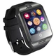 Смарт-1.5 години" UWatch Q18 Black функція прийом дзвінків Bluetooth 3.0 сенсорний екран слот карта пам'яті 380мАч - зображення 4