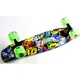 Детский пенни борд Space Sport "Skateboards" со светящимися колёсами пластиковый Разноцветный 57х15 см (DP-PFO021) - изображение 4