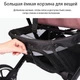 Прогулочная Коляска Dearest 818 Plus Синяя, рама черная - изображение 11