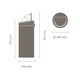 Ведро для мусора Brabantia Touch Bin New 30 л Matt Steel 115349 - изображение 4