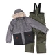 Зимовий термокомплект SNO F18M303-Black_Grapeleaf сірий з оливковою 134 - 140 см (F18M303-Black_Grapeleaf-8) - зображення 1