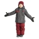 Зимова шапка NANO F17TU265-Redleaf вишневий з сірим 49-51 см (F17TU265-Redleaf-2/3x) - зображення 2