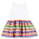 Платье LC Waikiki 122 см Бело-красное (LCW Dress-001-2) - изображение 3