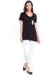 Футболка LC Waikiki M Чорна (LCW Woman -1341-2) - зображення 2