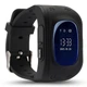 Дитячі смарт-годинник UWatch Q50 Black кнопка SOS з функцією телефону та GPS Smartwatch android IOS розумні годинник - зображення 2