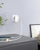 Мережевий зарядний пристрій Anker PowerPort 2 1xPD & 1xPIQ2.0 White (A2321L21/A2321321) - зображення 6