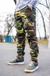 Камуфляжные штаны с карманами Rextim Cargo Woodland camo 44р - изображение 2