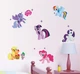 Інтер'єрна вінілова 3D наклейка на стіну My little pony в дитячу 70-50 см ( Декор Кімнати Шпалери Травень Літл Поні ) - зображення 5