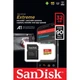 Карта памяти SanDisk 32GB microSDHC V30 A1 UHS-I U3 4K Extreme (SDSQXAF-032G-GN6MA) - изображение 3