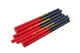 Карандаш Intertool столярный 180 мм (12 шт.) красно-черный (KT-5003) - изображение 1