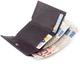 Кошелек ST Leather Accessories 18325 Фиолетовый - изображение 4