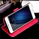 Чехол Clover для Meizu M3 / M3s / M3 mini книжка книжка кожа PU с визитницей малиновый - изображение 4