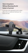 Тримач для телефону в машину BASEUS Simplism gravity car mount. Black - зображення 9