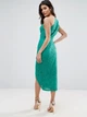 Мереживне плаття-олівець на одне плече ASOS AS/N/240720-1 XS (82704XS) Бірюзовий - зображення 2
