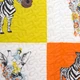 Покрывало Двухстороннее Zoo Mix1 Eurofirany 170x210 см Белое, Оранжевое, Желтое (5900811570431) - изображение 3