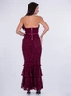 Платье Lipsy LP2-45 M (38647M) Бордовый - изображение 2