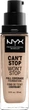 Рідка тональна основа NYX Professional Makeup Can`t Stop Won`t Stop 24-Hour 02 Alabaster 30 мл (800897181086) - зображення 2