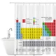 Штора для ванної кімнати Періодична таблиця (PERIODIC TABLE 180х180),Tatkraft. - зображення 1