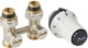 Комплект радиаторный Danfoss RAS-CK+RLV-KS 1/2 прямой (013G5275) - изображение 1