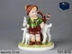 Фигурка декоративная Мальчик с козлятами 12см - изображение 1