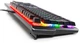 Клавіатура дротова Vinga KBGM160 Outemu Blue USB Black - зображення 3