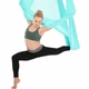 Гамак для йоги зі стропами та кріпленням SP-Planeta Antigravity Yoga (поліестер, р-р 280смх5м, М'ятний) (DH6026_М'ятний) - изображение 2