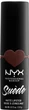 Szminka NYX Professional Makeup Suede matowa 07 Cold Brew (800897170707) - obraz 1