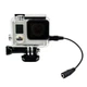 Кабель переходник для GoPro Hero 3, 3+, 4 Mini USB на 3.5 мм jack Alitek Type-2 (480990) - изображение 5