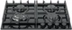 Варильна поверхня газова PYRAMIDA PFG 647 BLACK LUXE - зображення 2