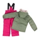 Зимовий термокомплект Peluche&Tartine F18M64EF-Khaki_Berry хакі з малиновим 102 - 112 см (F18M64EF-Khaki_Berry-4) - зображення 2