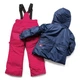 Зимовий термокомплект Peluche&Tartine F17M52EF-Navymauve_Framboise малиновий з темно-синім 130 - 138 см (F17M52EF-Navymauve_Framboise-8) - зображення 2