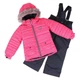 Зимний термокомплект Peluche&Tartine F18M60EF-Coral_Deepgray коралловый 114 - 122 см (F18M60EF-Coral_Deepgray-6) - изображение 1
