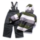 Зимовий термокомплект NANO F17M259-Deepgrey сірий з оливковою 142 - 148 см (F17M259-Deepgrey-12) - зображення 4