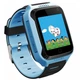 Смарт годинник UWatch Q529 розумний годинник телефон smart watch дитячі GPS камера ліхтарик Blue - зображення 5